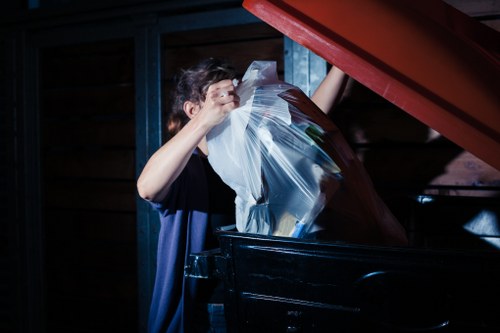 Professional movers assisting with a household move in Marylebone