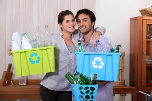 Eco-friendly disposal and recycling during office clearance in Marylebone