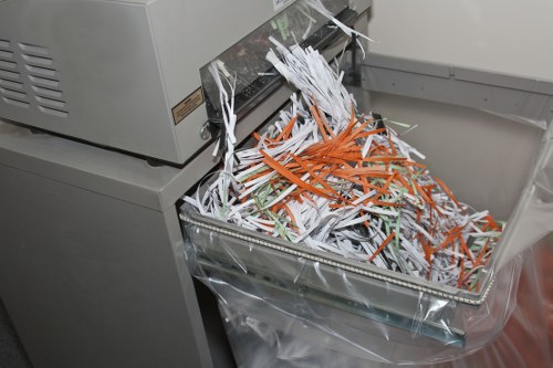 Insurance documents and policy certificates for waste services