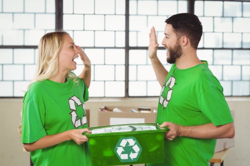 Environmental benefits of using skips in Marylebone